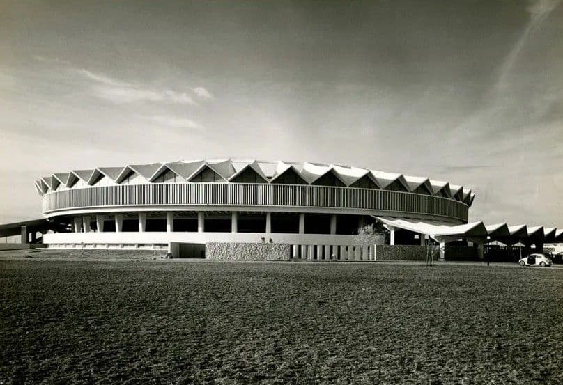 Louis Berger Inc., Hua Mak Indoor Stadium, Bangkok, Thailand (1966). 