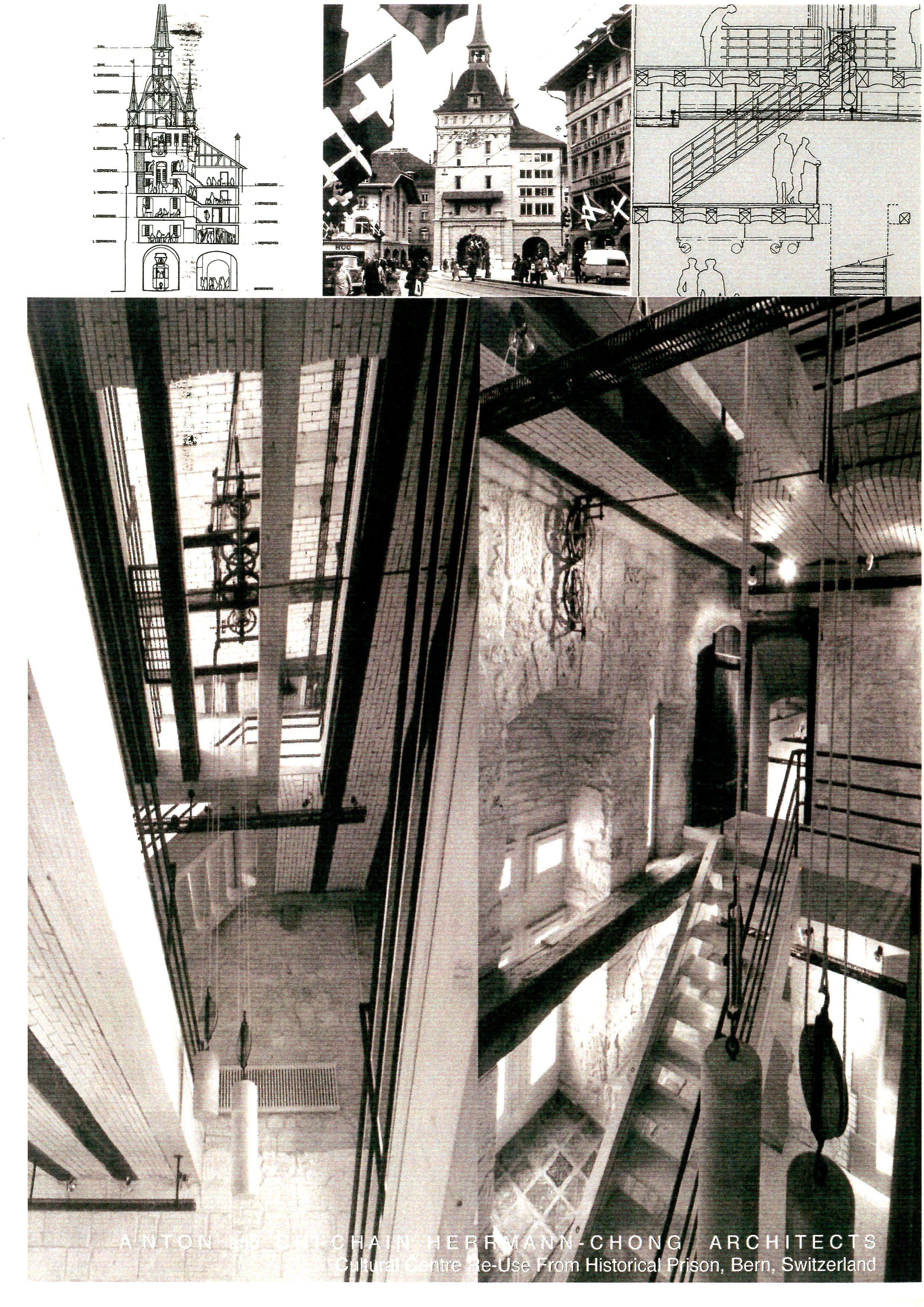 Anton & ChiChain Herrmann-Chong Architects, Käfigturm Tower, Bern, Switzerland, 1976–81.