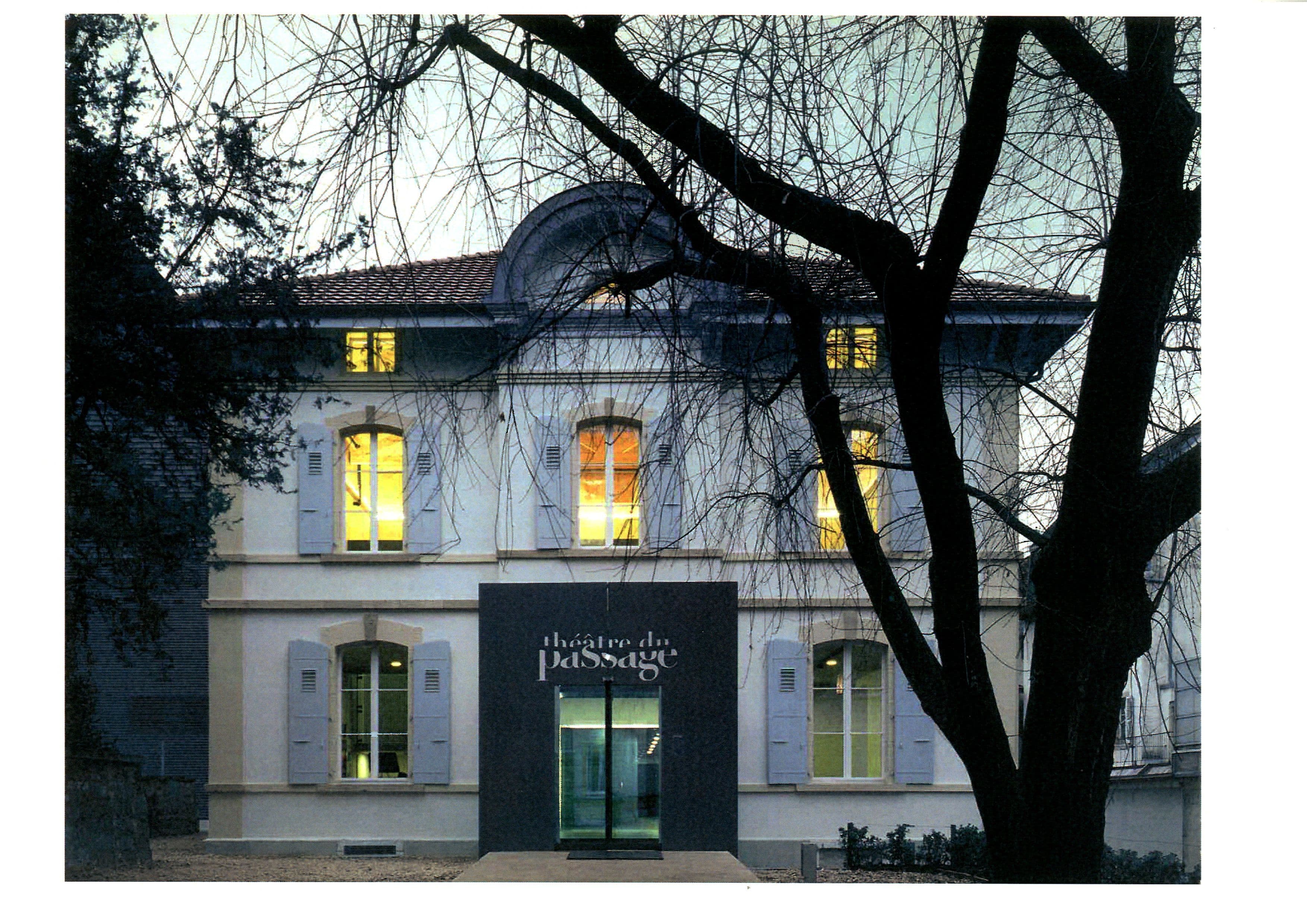 Anton & ChiChain Herrmann-Chong Architects. Regional theatre in Neuchâtel, Switzerland, 1995–2000.