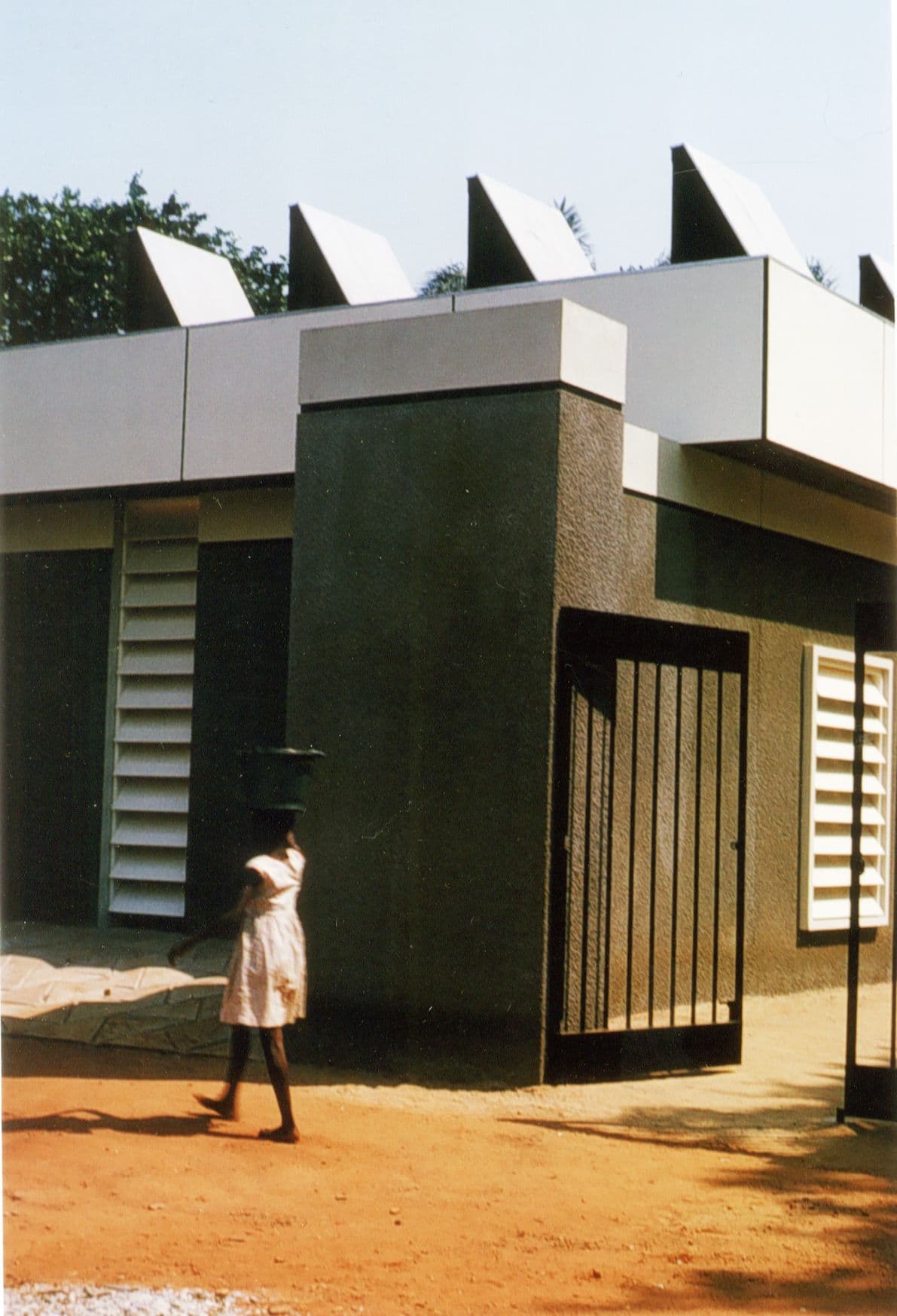 'J.E.K. Harrison, Barclays Bank, Asaba, Nigeria, c1963. Photograph courtesy of Ski Harrison.