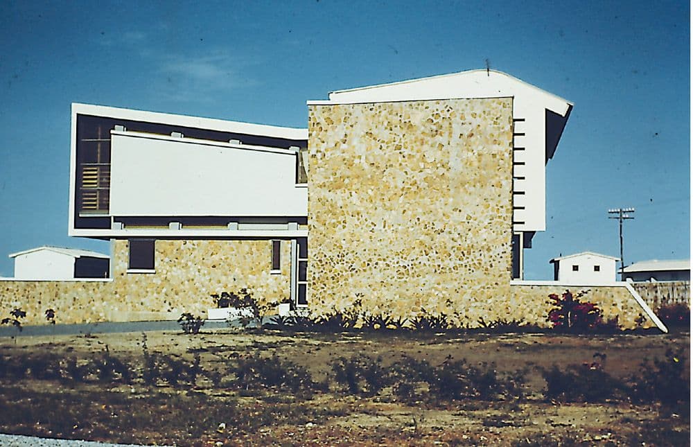 Housing by Jane Drew, Tema Community 1, 1957, photograph by Michael Hirst.