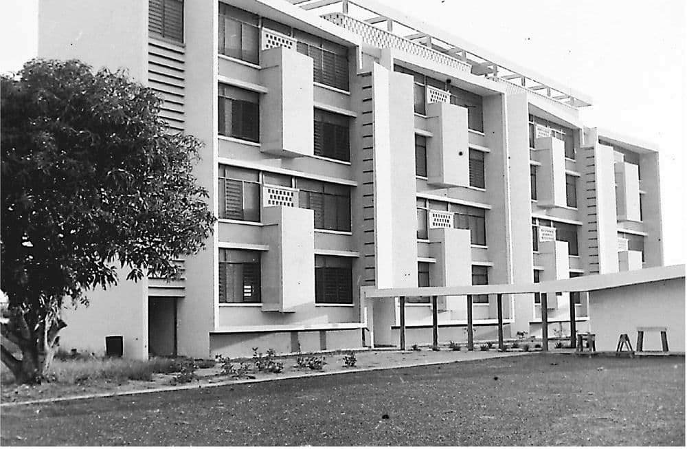  Maisonettes by Drake and Lasdun, Tema Community 1, 1957, photography by Micheal Hirst.
