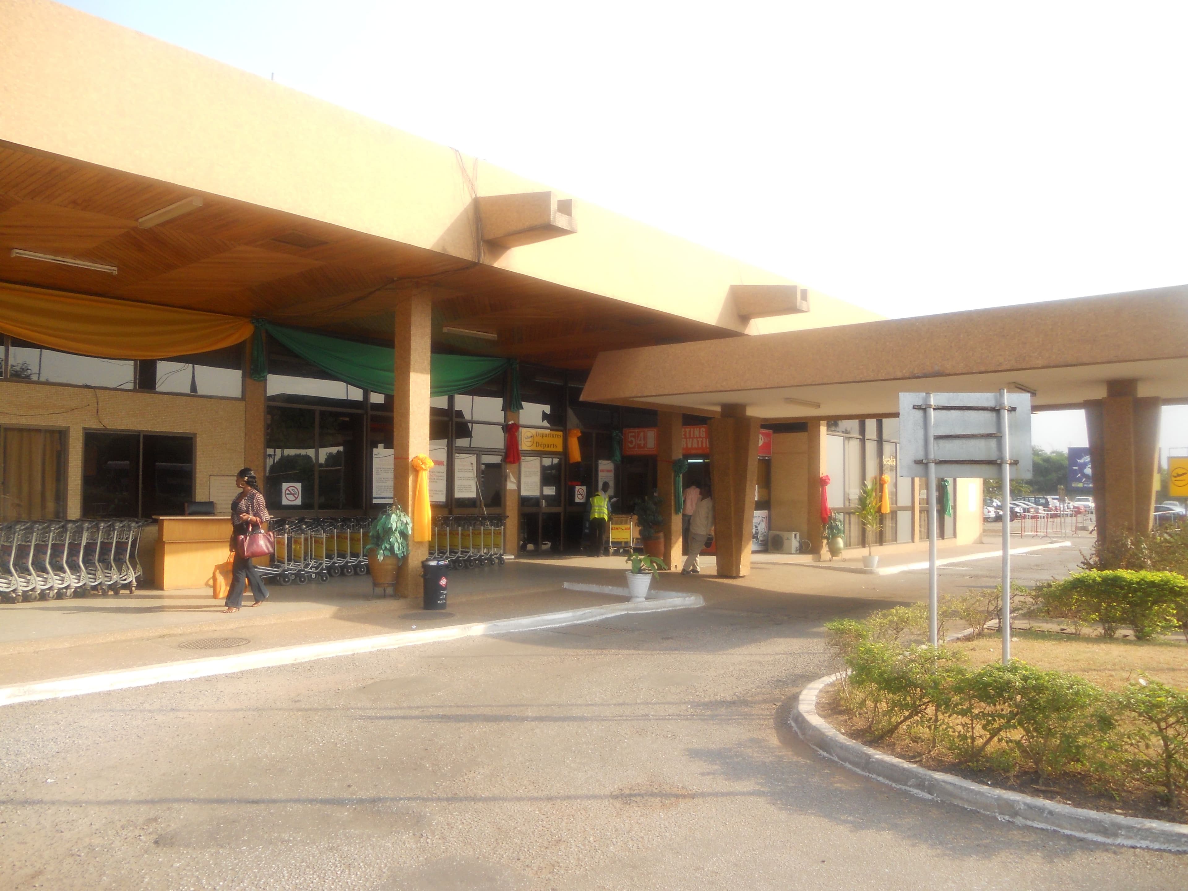 Kumasi Airport, Ghana. Photograph: Korantemaa Larbi / Design233.com