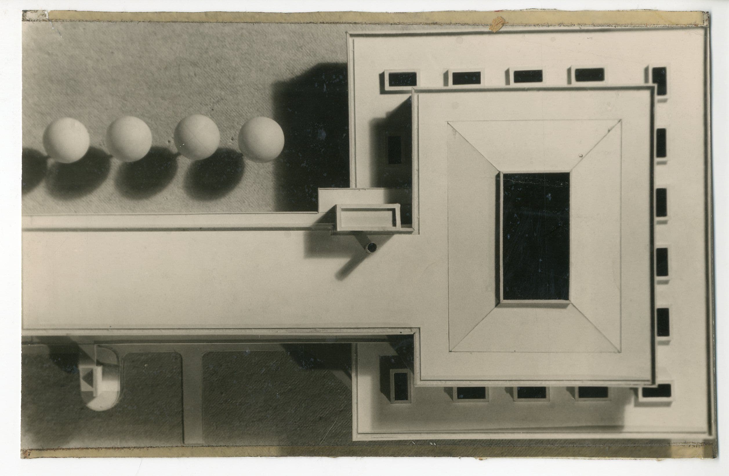 John Miller 'House in Accra', AA Department of Tropical Architecture, Autumn Term, 1954