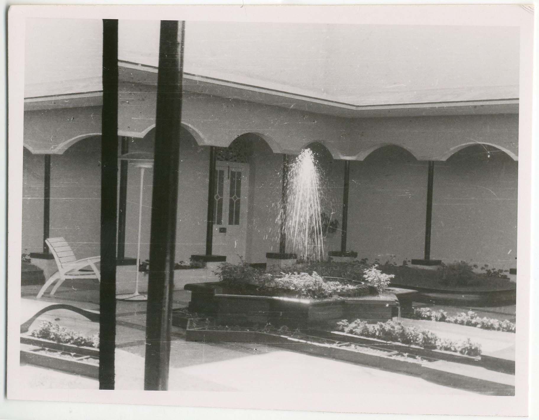 Otto Koenigsberger. Interior Courtyard, Mysore Palace, 1940s. Credit: AA Archives; OK7