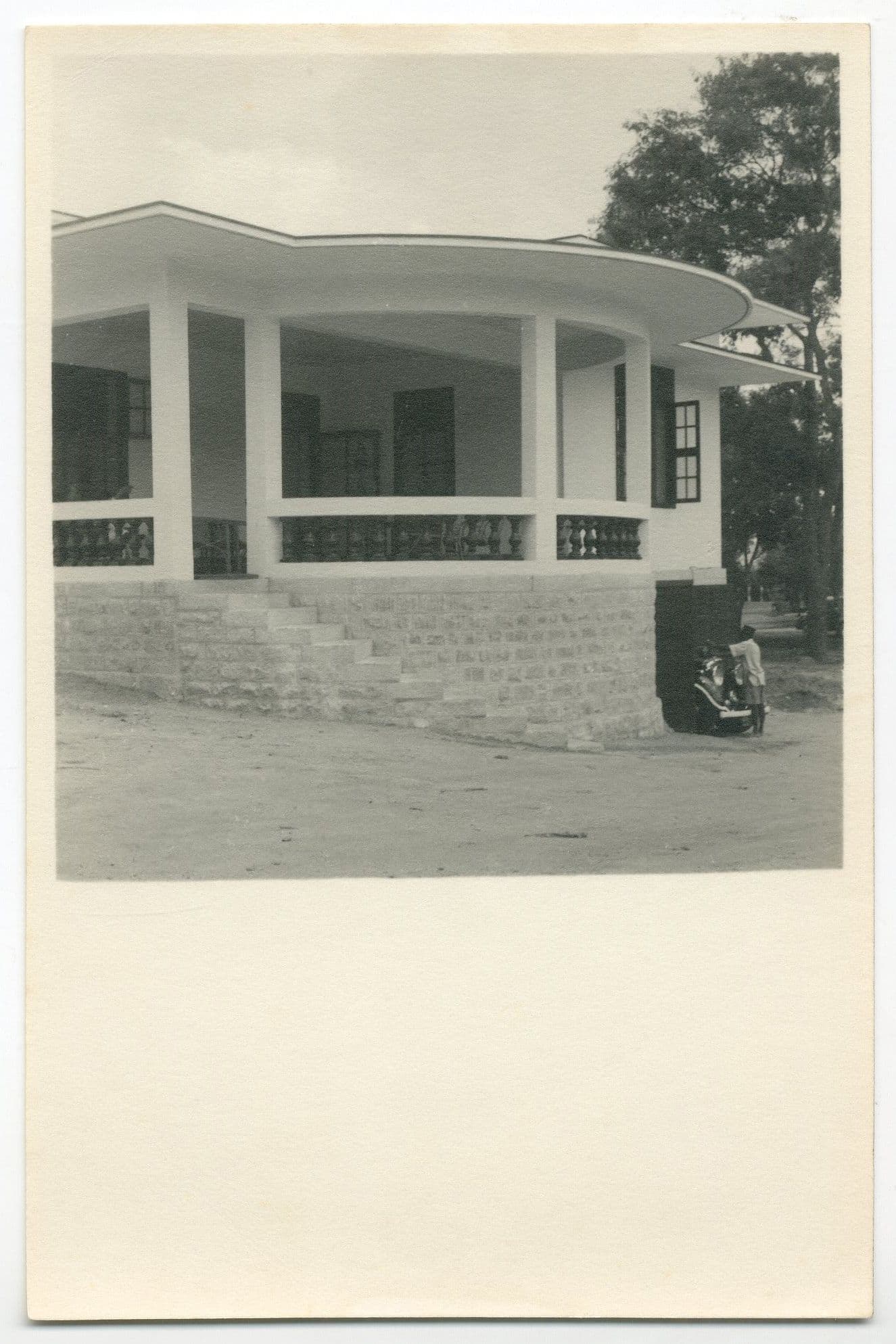 Otto Koenigsberger. Principal's Bungalow, Maharani College, Japur, c1941. Credit: AA Archives: OK7