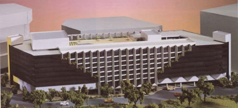 Ong Chin Bee, Model for Park View Holiday Inn, Singapore, 1979.