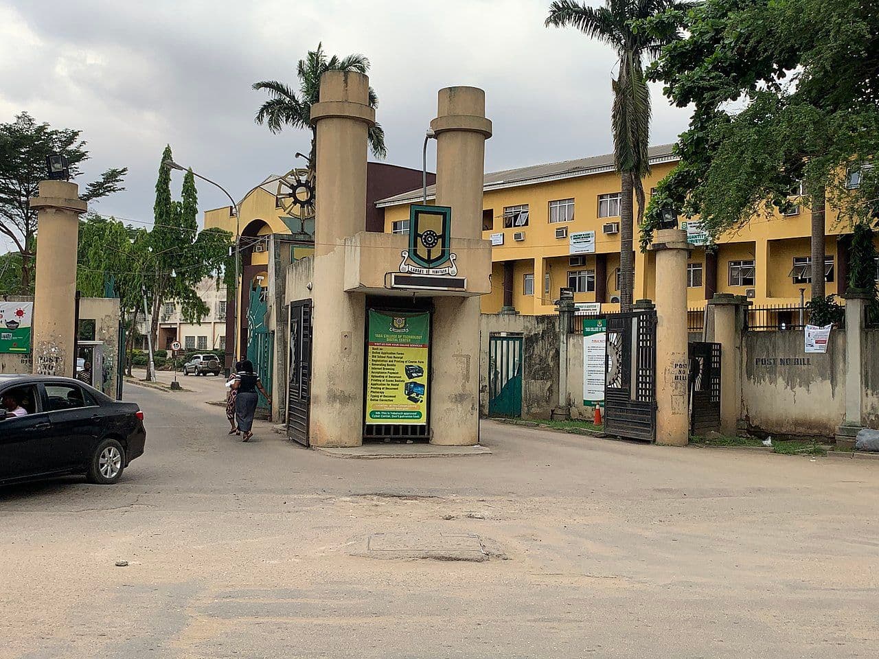 Yaba College of Technology, Nigeria. By Official alade - Own work, CC BY-SA 4.0, https://commons.wikimedia.org/w/index.php?curid=113383061