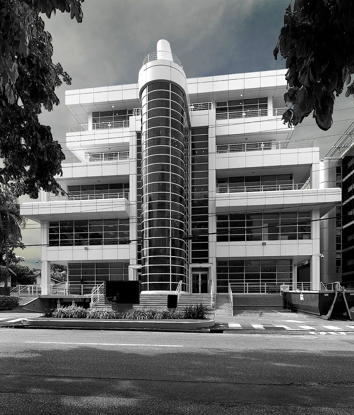 Anthony C. Lewis Associates, British Gas HQ, St. Clair Av., Trinidad and Tobago. Photograph: Courtesy of Brian Lewis.