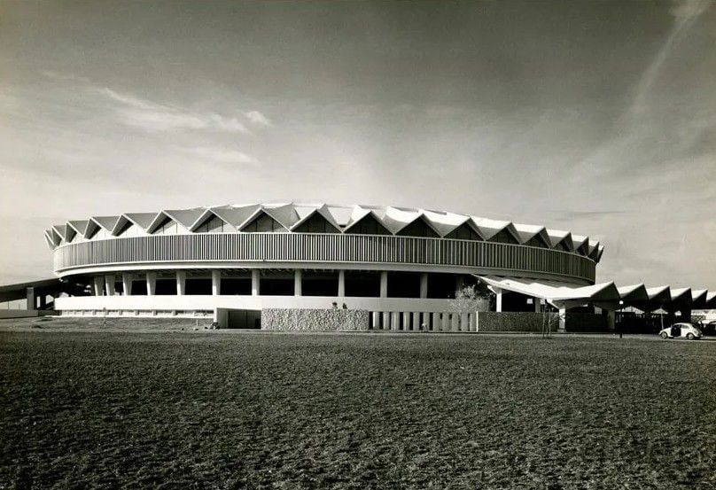 Louis Berger Inc., Hua Mak Indoor Stadium, Bangkok, Thailand (1966). 