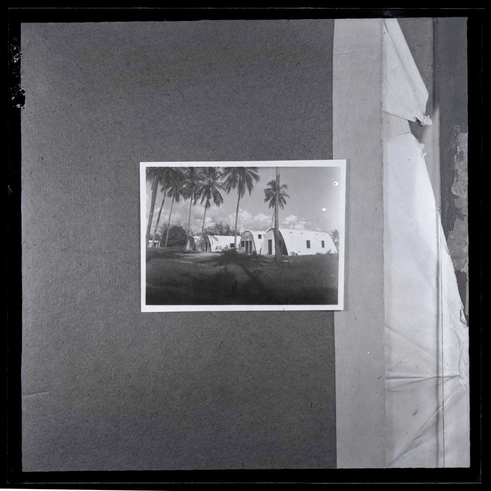 DTA Lantern Slide Library. Slide taken from an unidentified publication, showing unknown buildings.