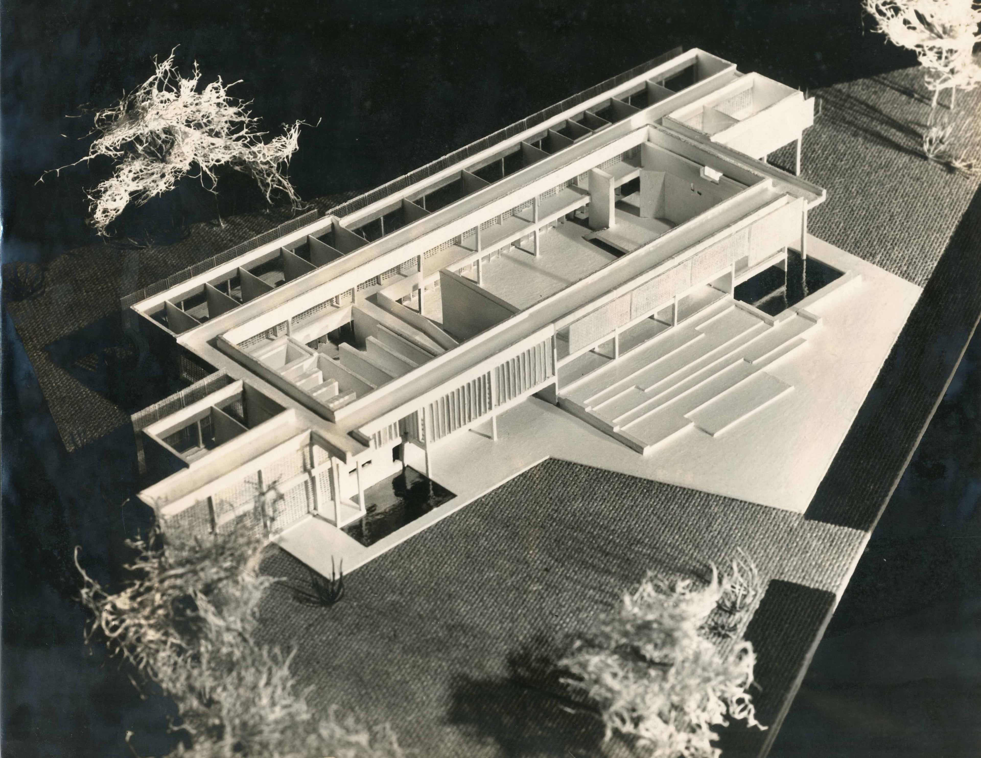 David Gray,' British Council Centre at Yabba, Lagos' AA Department of Tropical Architecture, 1955.
