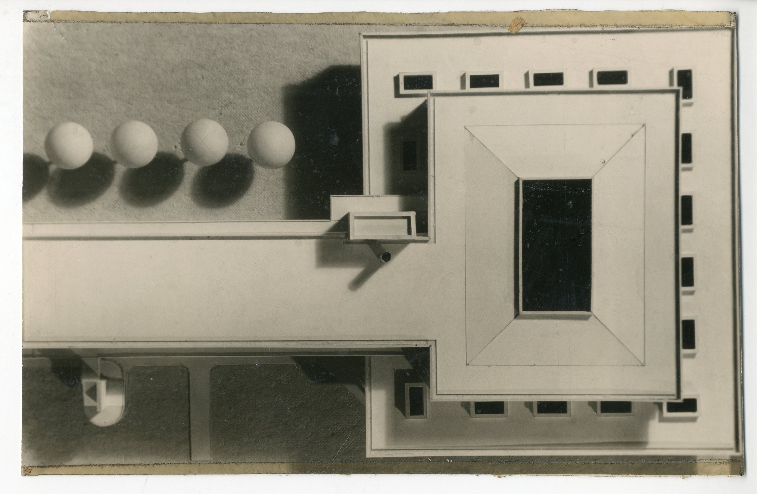 John Miller 'House in Accra', AA Department of Tropical Architecture, Autumn Term, 1954