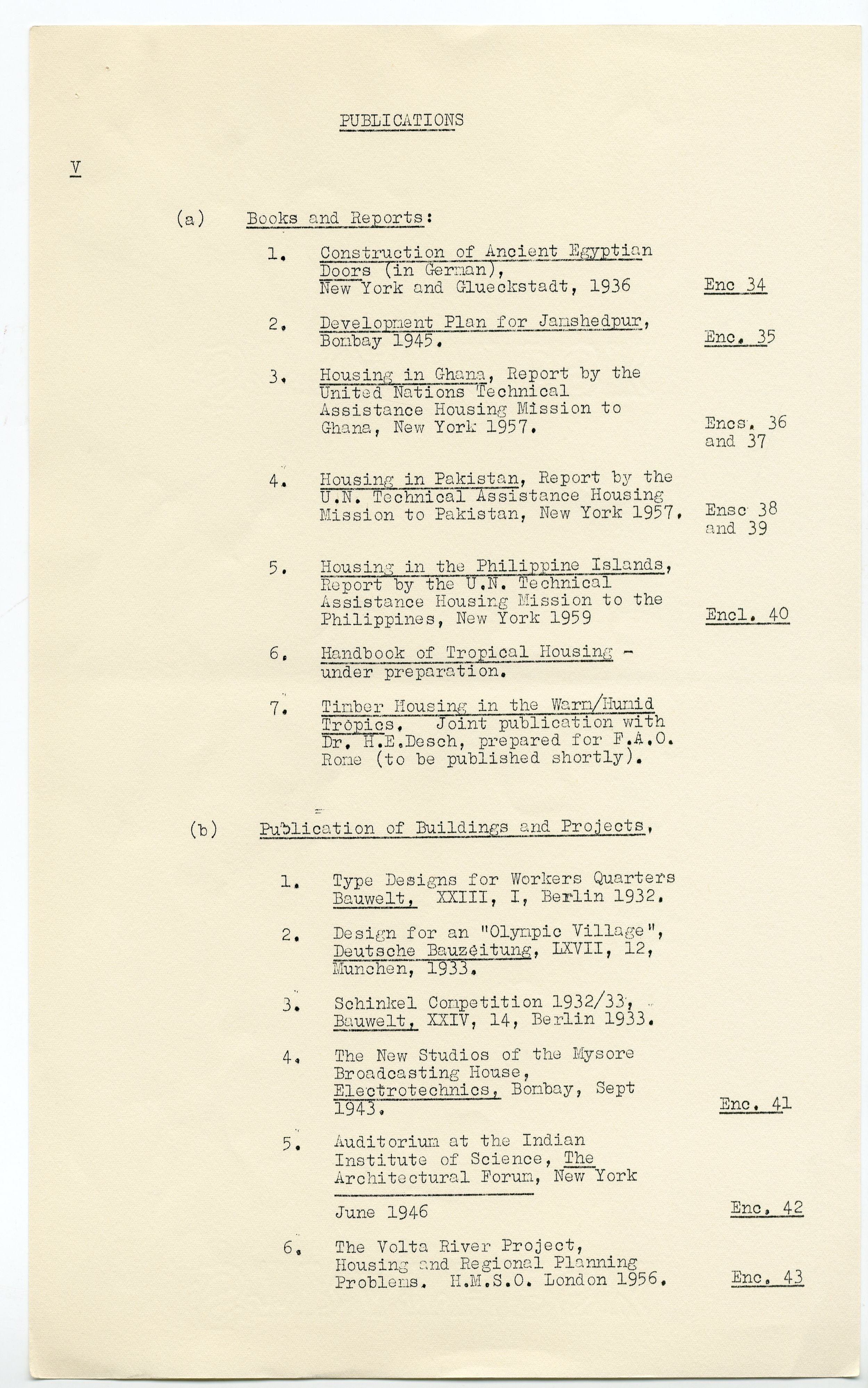 Otto Koenigsberger. Architects' Registration Council Application Form, Otto Koenigsberger, 1961. Credit: AA Archives: OK4