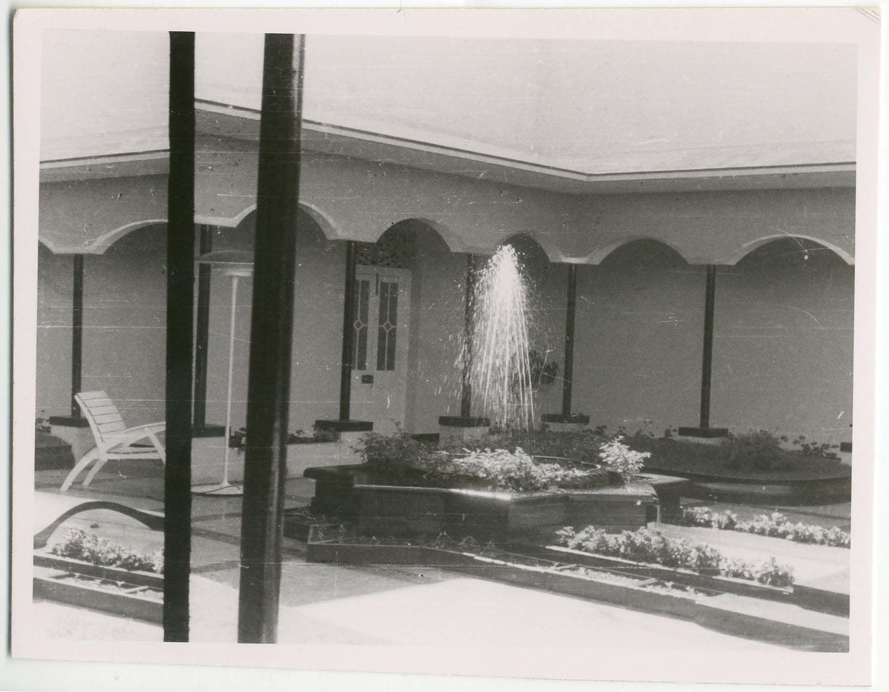 Otto Koenigsberger. Interior Courtyard, Mysore Palace, 1940s. Credit: AA Archives; OK7