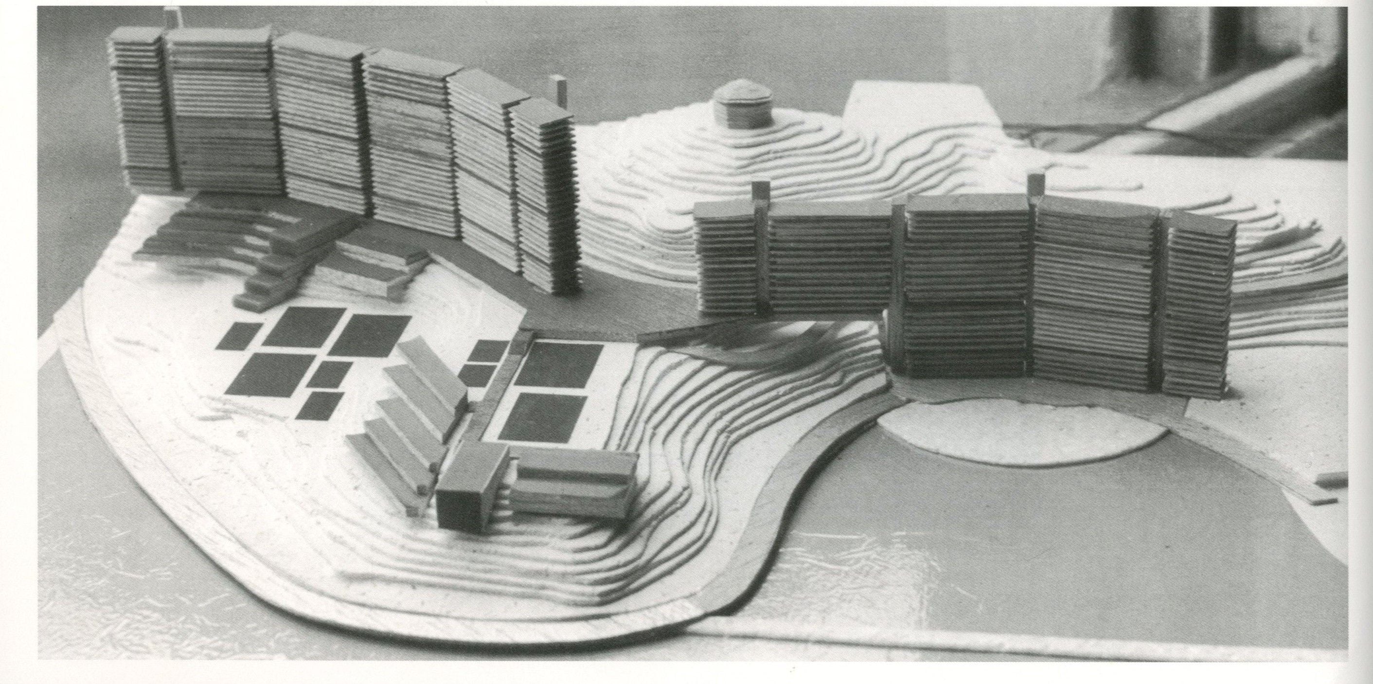 Ronald Poon, 'Sky Courtyards, Hong Kong,' AA Department of Development and Tropical Studies, 1968. Image: Geoff Poon.